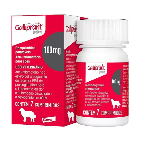 Galliprant 100mg com 7 comprimidos
