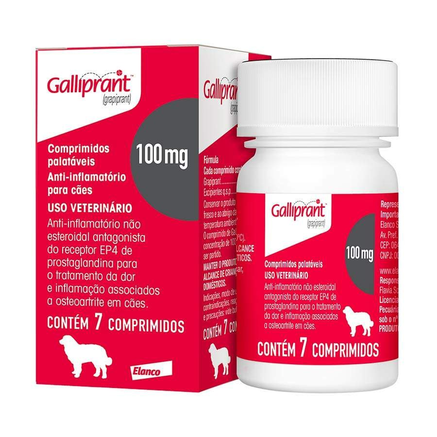 Galliprant 100 mg com 30 comprimidos